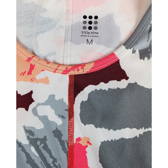 Title Nine Dream Dress Size Medium Floral Bright Pickleball Tennis Athletic Wear - Picture 4 of 6